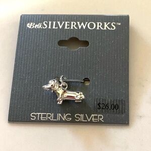 Silverworks Dachshund‎ Dog Pendant Sterling Silver NEW